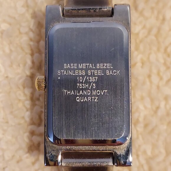 NIB ANNE KLEIN II STAINLESS STEEL DIAMOND ACCENTED WATCH - Picture 9 of 13